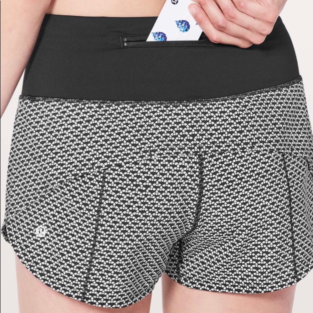 Lululemon high rise 2.5 speed short